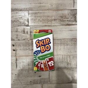 Mattel Games Skip-Bo Card Game, Brand New